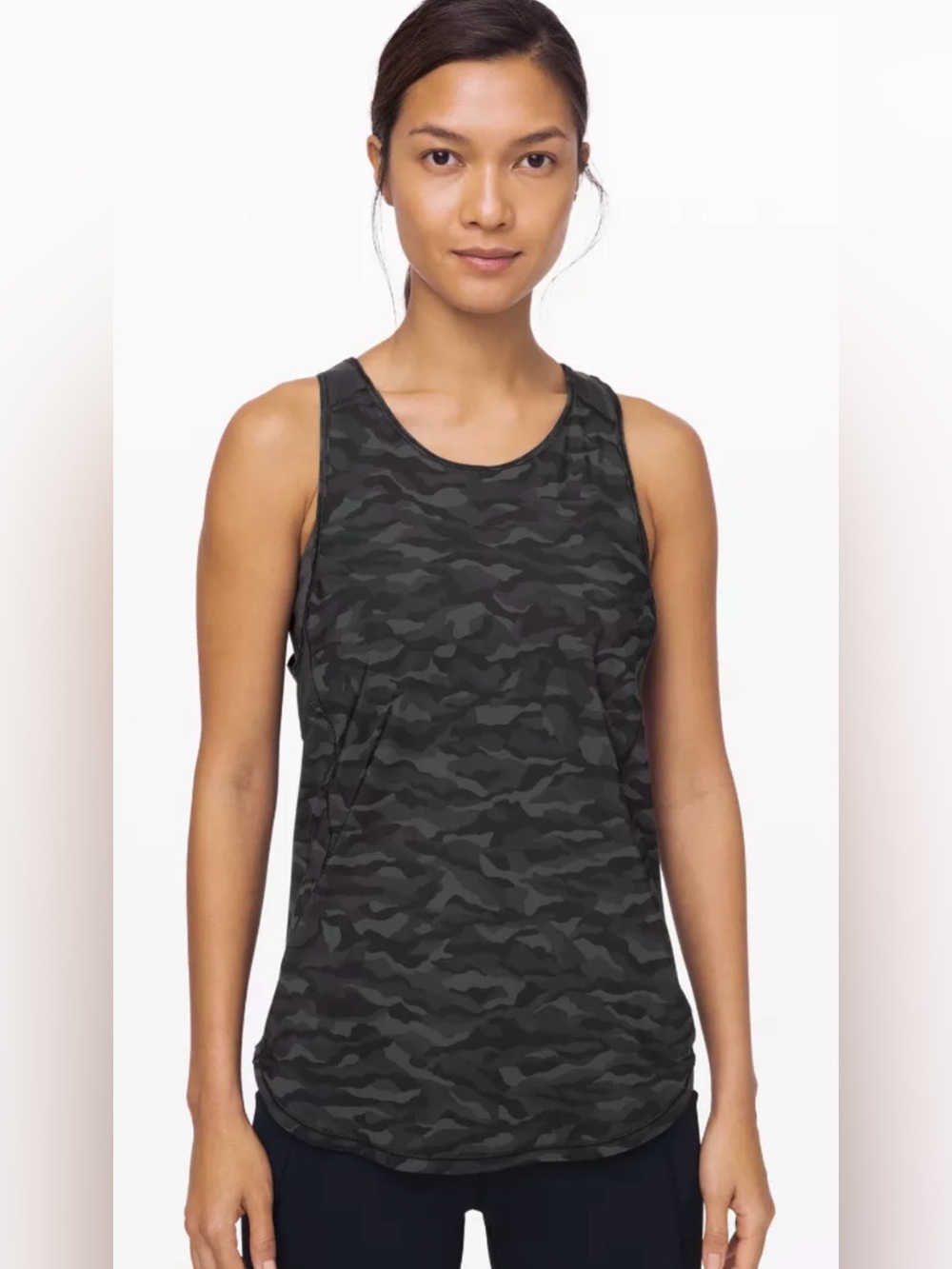 Lululemon Women’s Camo Scoop Neck Tank Top